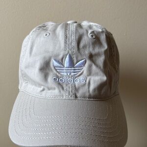 Adidas Trefoil Baseball Cap in Light Tan/Beige